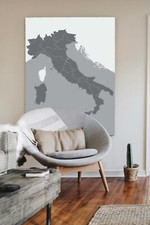 Quadro Planisfero arredamento