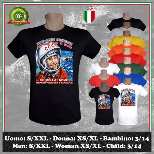 Shirt yuri gagarin cccp nasa - cccp,