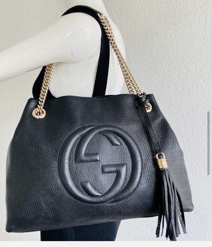 Borsa tracolla gucci soho - a,