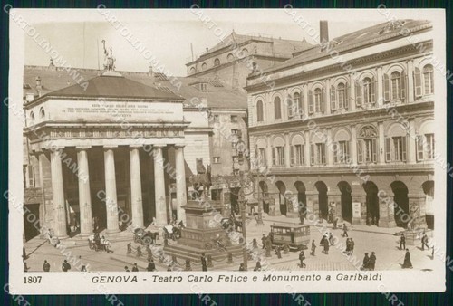 Genova città teatro - teatro, carlo