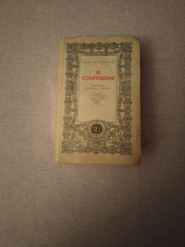 Confessioni sant agostino - confessioni, sant'agostino
