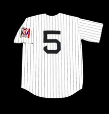Maglia Joe Dimaggio New York Yankees 1939 gessato retro nuova cucita OFFERTA!