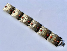 Braccialetto argento oro - braccialetto,