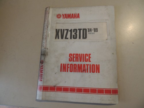 Yamaha xvz 1200 - 1200, td