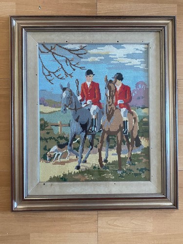 Quadro ricamo punto - ricamo, a