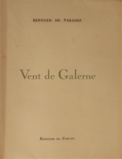 De Parades,Bernard. - Vent de Galerne. Diptyque du Merveilleux. 