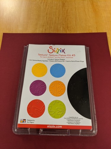 Kit piastre texture sizzix - piastre,