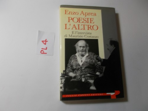 Libro poesie altro enzo - poesie,