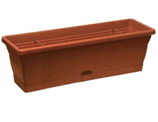 FIORIERA FIORIERE VASO RETTANGOLARE CASSETTA CON SOTTTOVASO VARIE MISURE ESTERNO