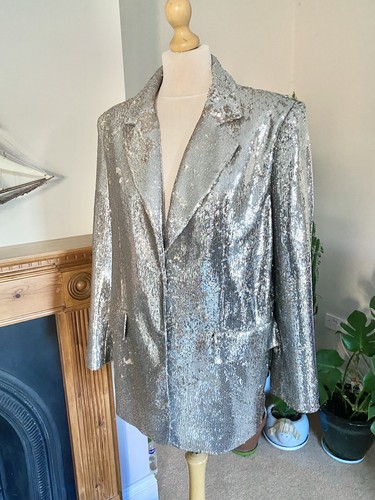 Blazer zara argento con - blazer,
