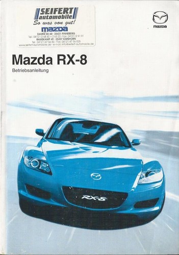 Mazda manuale uso e - rx,