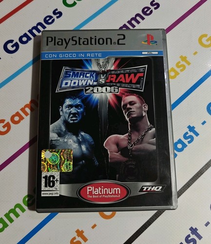 Smackdown raw 2006 wwe ps2 - smackdown, vs