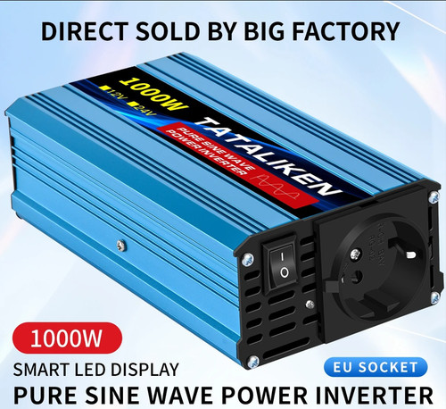 Inverter 12v 220v onda - inverter, pura