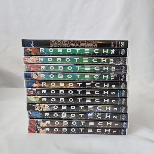 Robotech dvd lot - robotech,