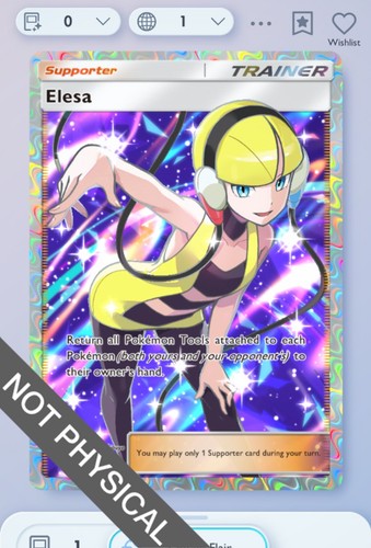 Pokemon tcg pocket elesa - -,