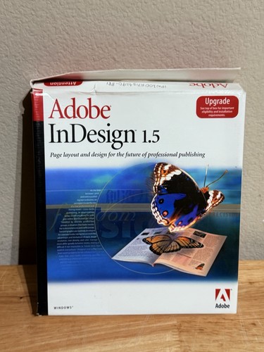 Windows adobe indesign 1 - windows, e