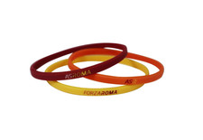 Tris bracciali in silicone