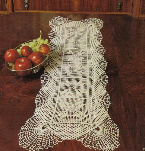 Elegante rete fioriera runner - elegante,
