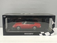 Alfa Romeo Spider 2000 Duetto 1970 Red Rosso Minichamps 1:18 Usato + Box Rare