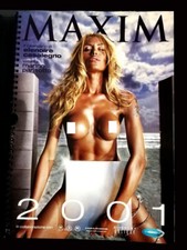 Calendario maxim 2001 - maxim,