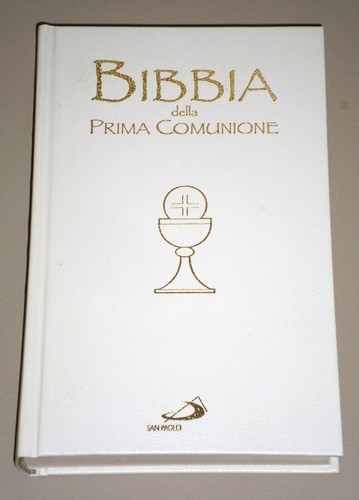 Bibbia della prima comunione - prima, comunione"