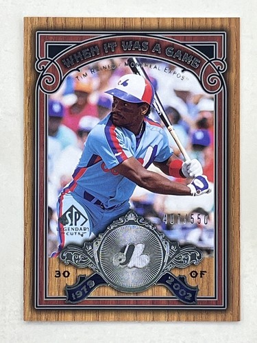 Carta tim raines 2006 tagli - carta,