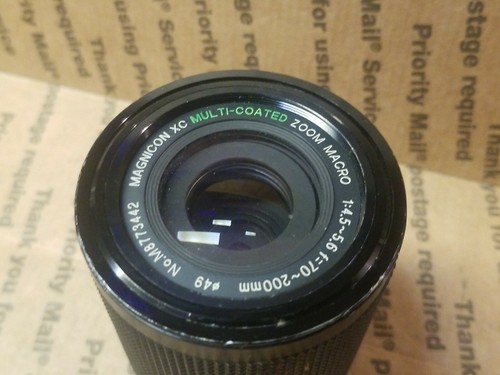 Minolta zoom 200 - m/md, mm
