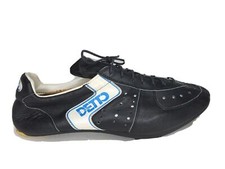 Scarpa ciclismo vintage Detto Pietro TG 47 italiana nera da non indossare