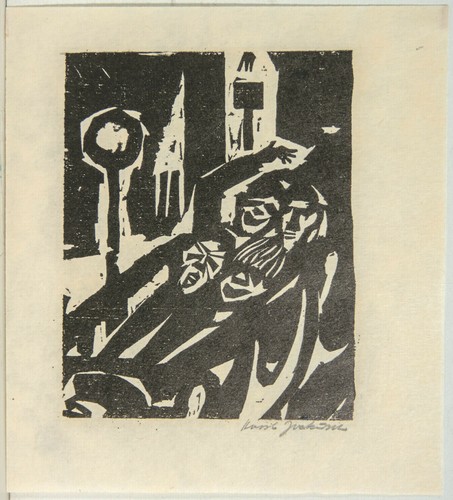 Horst jockusch xilografia - xilografia,