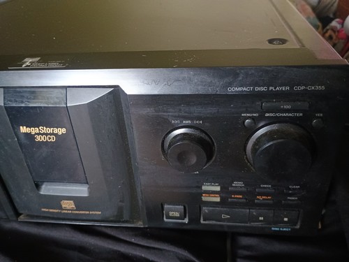 Sony cdp cx355 mega - sony, storage
