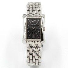 Philip watch black - dial, steel