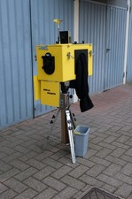 MINUTERA fotocamera autocostruita a banco ottico 10x15 - camera oscura integrata