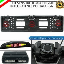 KIT PORTA TARGA CON SENSORI DI