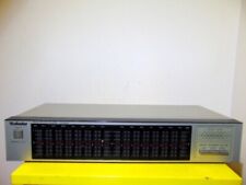 EQUALIZZATORE GRAFICO TECHNICS SH-8028 STEREO LED ARGENTO VINTAGE TECHNICS GRAPH