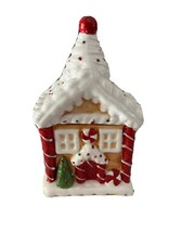 Contenitore Natalizio Casetta di Pan di Zenzero