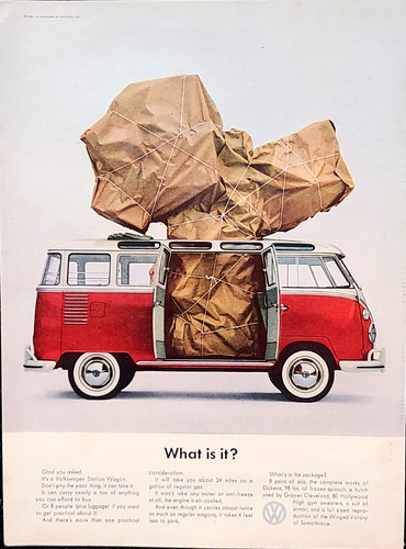 Pubblicità volkswagen bus - pubblicità,
