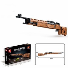 Kar98K 1028PCS Set Costruzioni Cecchino - Modello Sparabile WW2