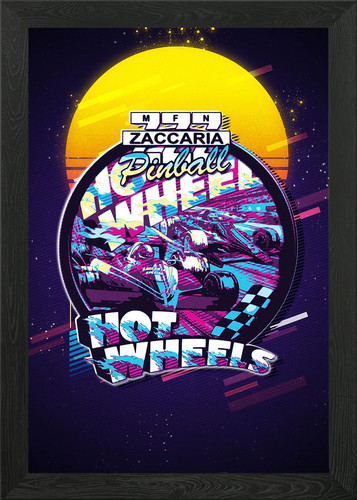 Zaccaria flipper incorniciato - flipper,