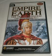 EMPIRE EARTH THE ART OF CONQUEST EXPANSION GIOCO PER PC CD-ROM ITALIANO