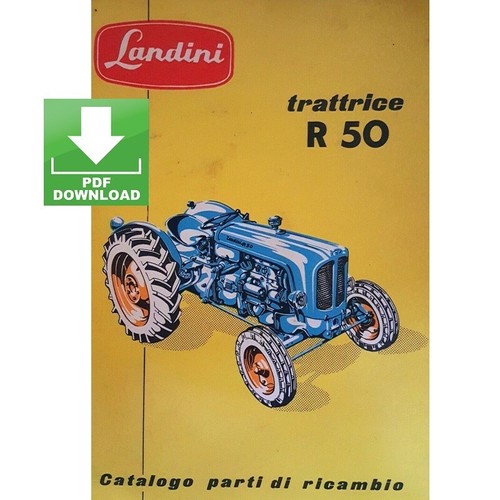 Trattore landini r50 - r50, catalogo