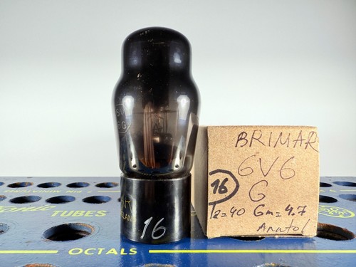 Tubo brimar 6v6g testato - testato, come