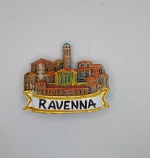 MAGNETE CALAMITA RESINA FRIGO  SOUVENIR FRIDGE MAGNET RAVENNA EMILIA ROMAGNA