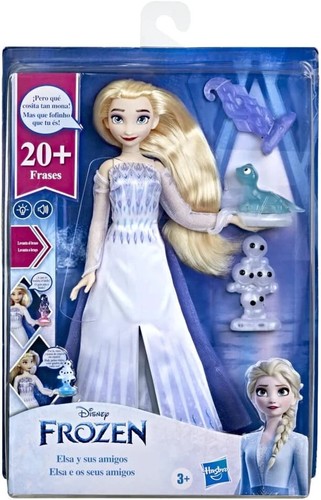 Bambola interattiva elsa - bambola,