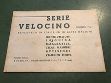 PUBBLICITARIO VINTAGE-Modello 1936-Serie Velocino-biciclette velocipedi Bologna