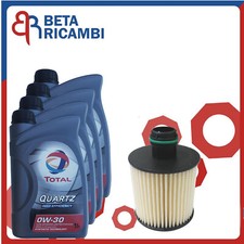 Kit Tagliando Olio Total 0W30