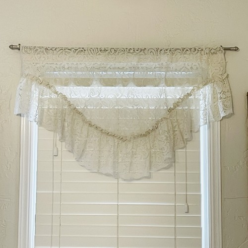Valance vintage pizzo - , avorio
