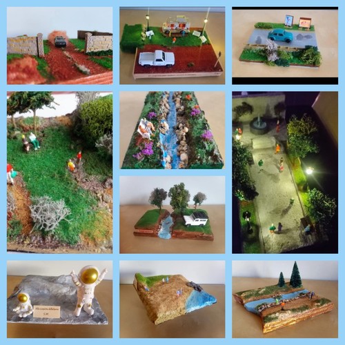 Diorama artigianale - diorama,