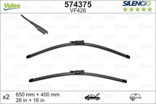 Valeo 574375 spazzola - 574375,