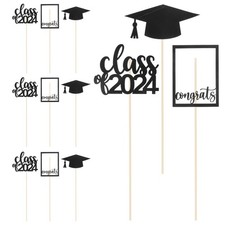  12 Pcs Topper Torta Laurea