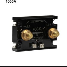 Relè Allo Stato Solido 1000A DC DC SSR Alta Potenza  HDC1000D75